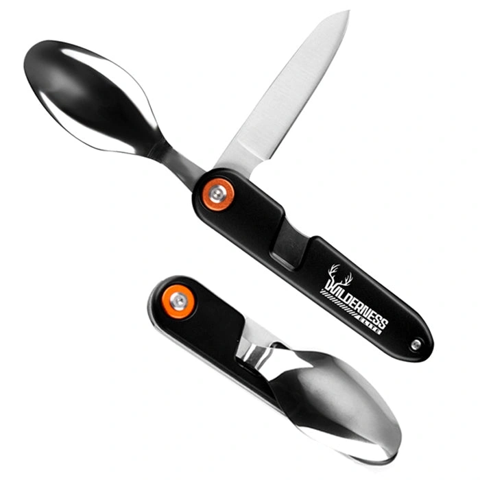 Camp Spoon & Fork Combo Unleash Your Outdoor Eats Stainless Steel Survival Gear Eat Anywhere